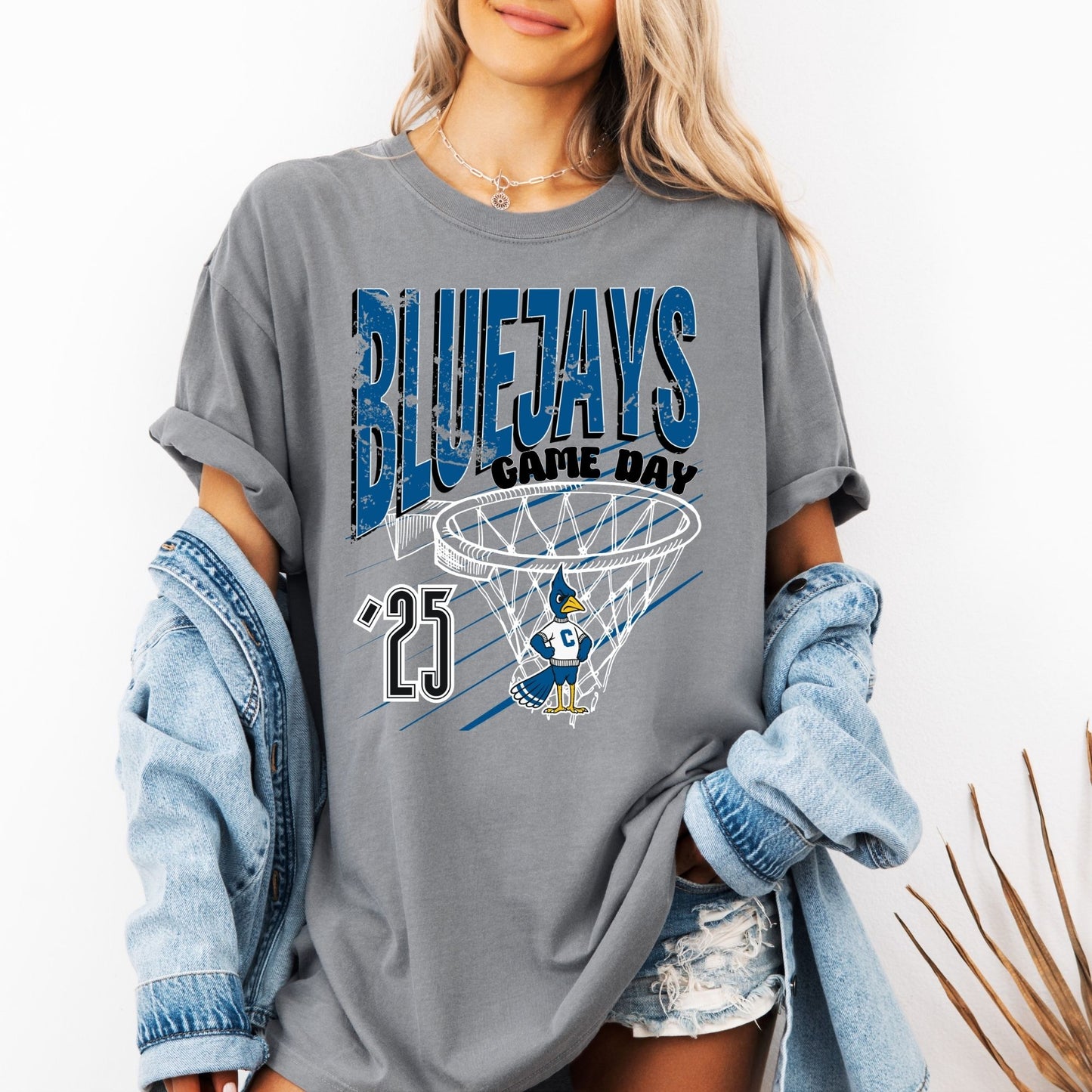 Blue Jays Game Day Basketball blue