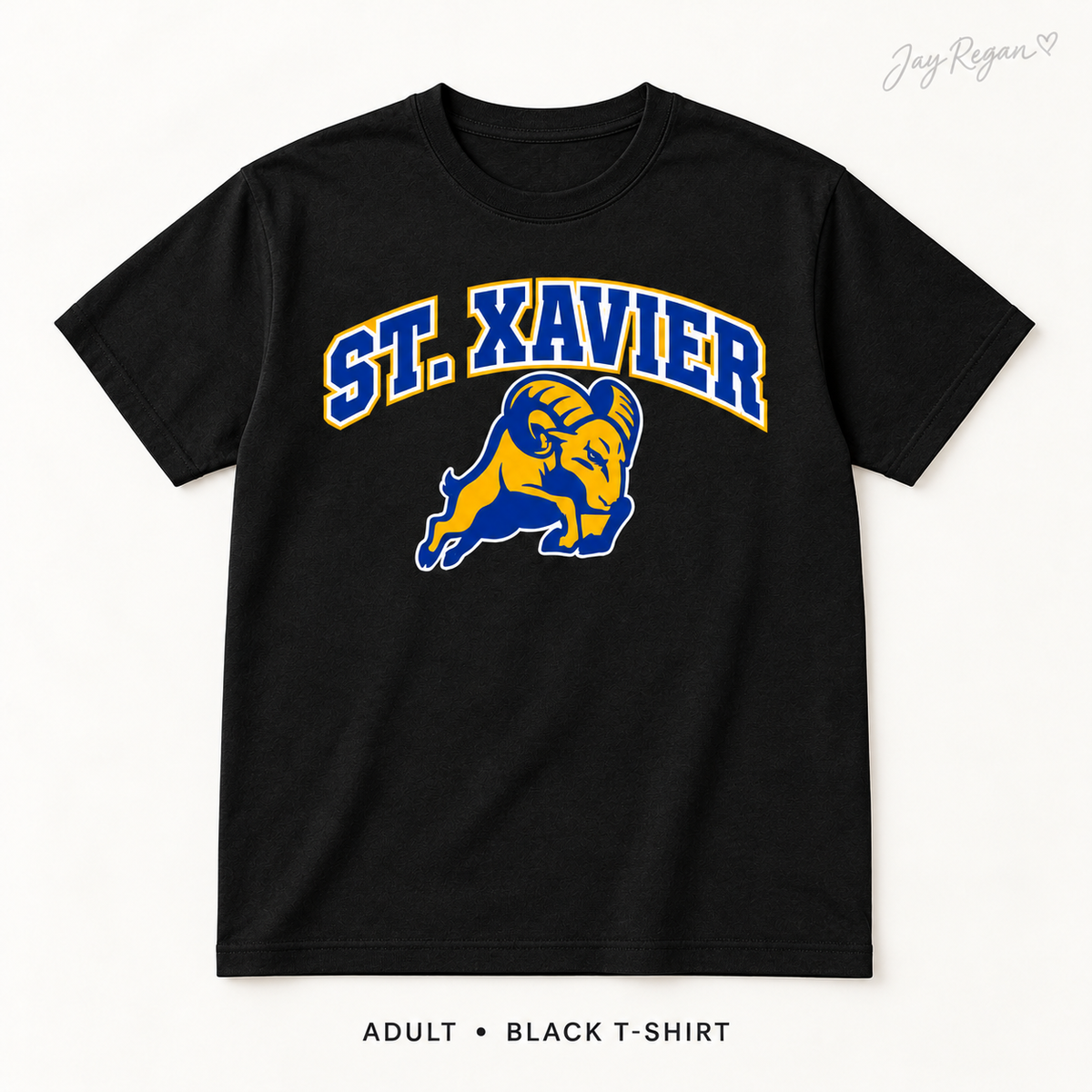 St. Xavier Arch T-Shirt — Adult Black