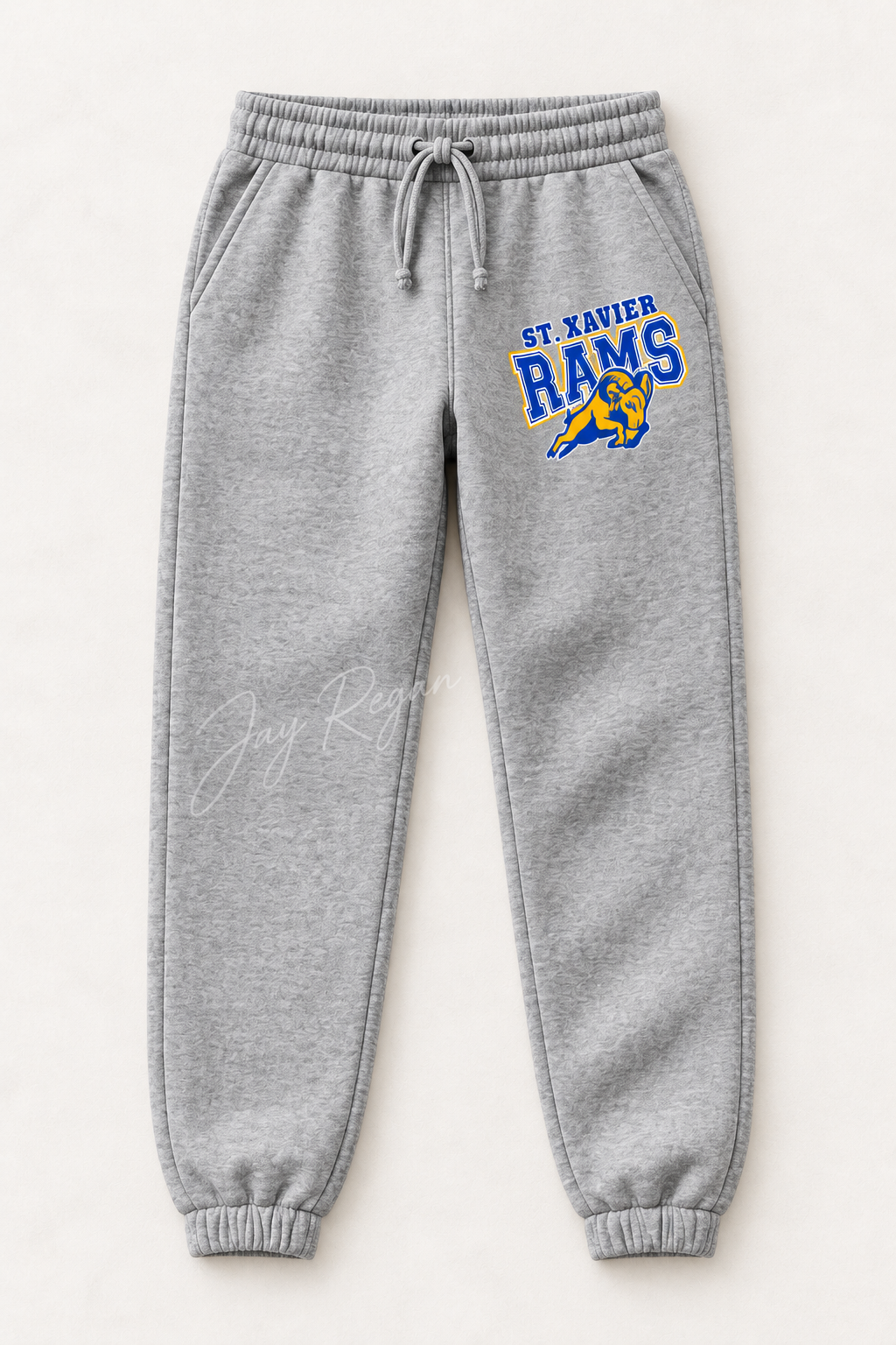Hip Logo Sweatpants — Adult Sport Grey