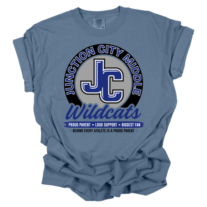JC Wildcats Proud Parent — T-Shirt (JCMS Fundraiser)
