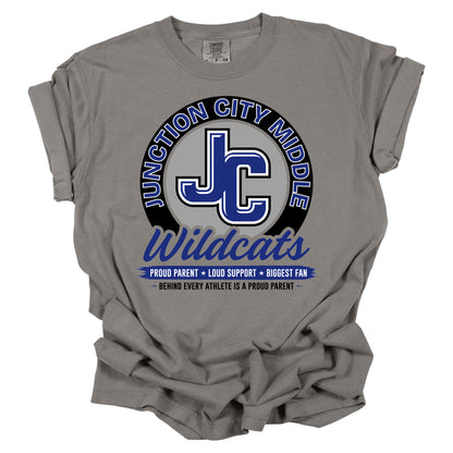 JC Wildcats Proud Parent — T-Shirt (JCMS Fundraiser)