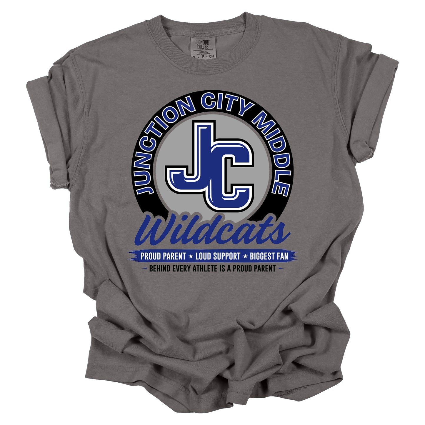 JC Wildcats Proud Parent — T-Shirt (JCMS Fundraiser)