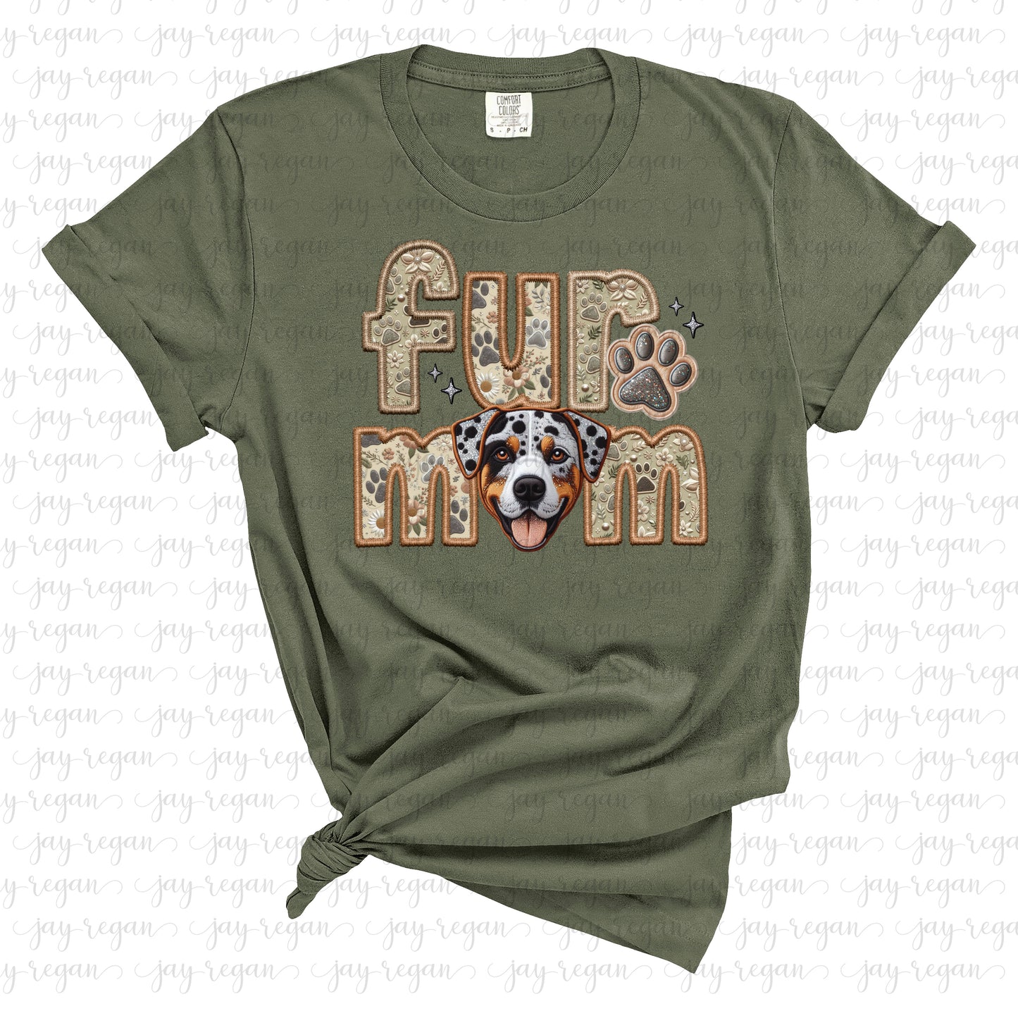 Fur Mom - Catahoula Leopard