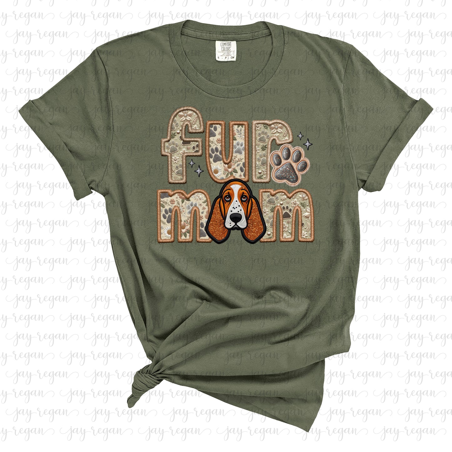 Fur Mom - Basset Hound