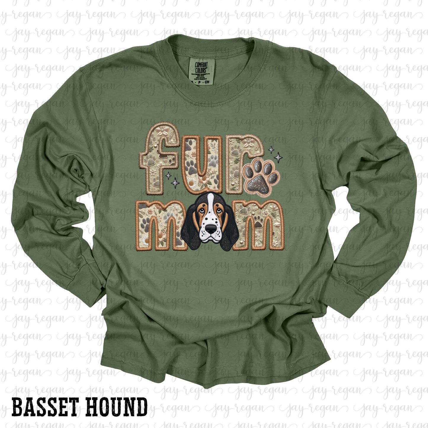 Fur Mom - Basset Hound