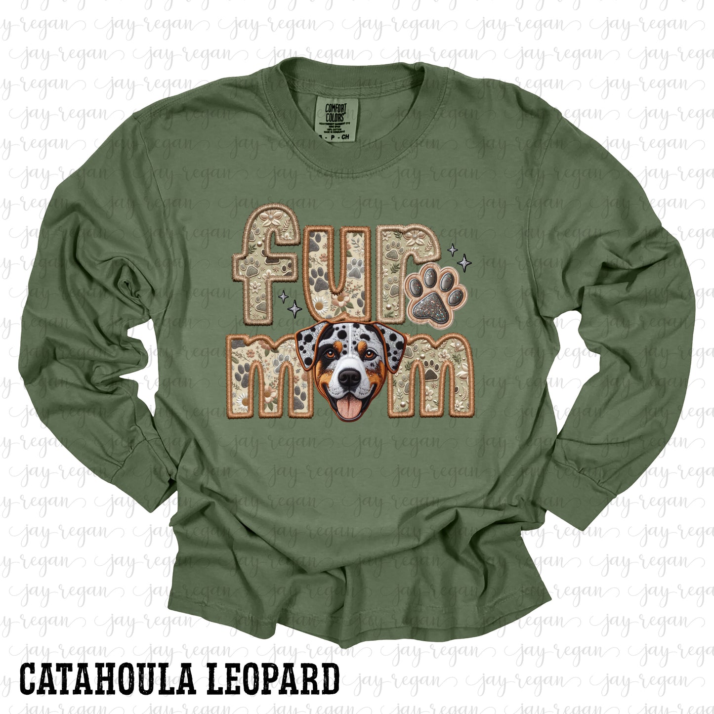 Fur Mom - Catahoula Leopard