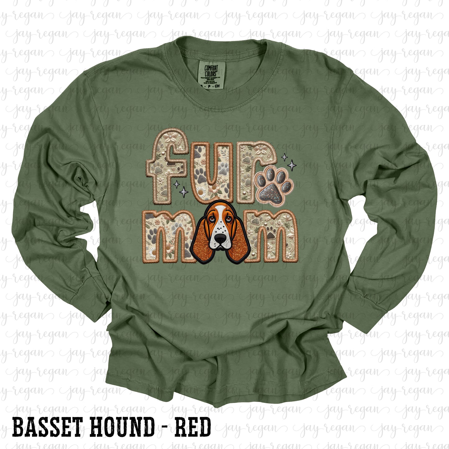 Fur Mom - Basset Hound