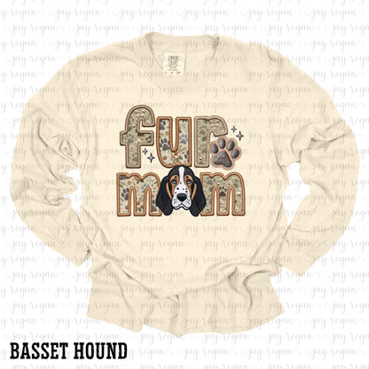 Fur Mom - Basset Hound