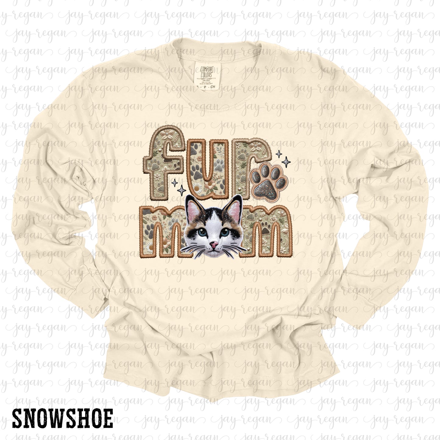 Fur Mom - Snowshoe