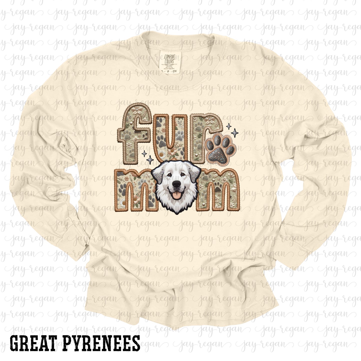 Fur Mom - Great Pyrenees