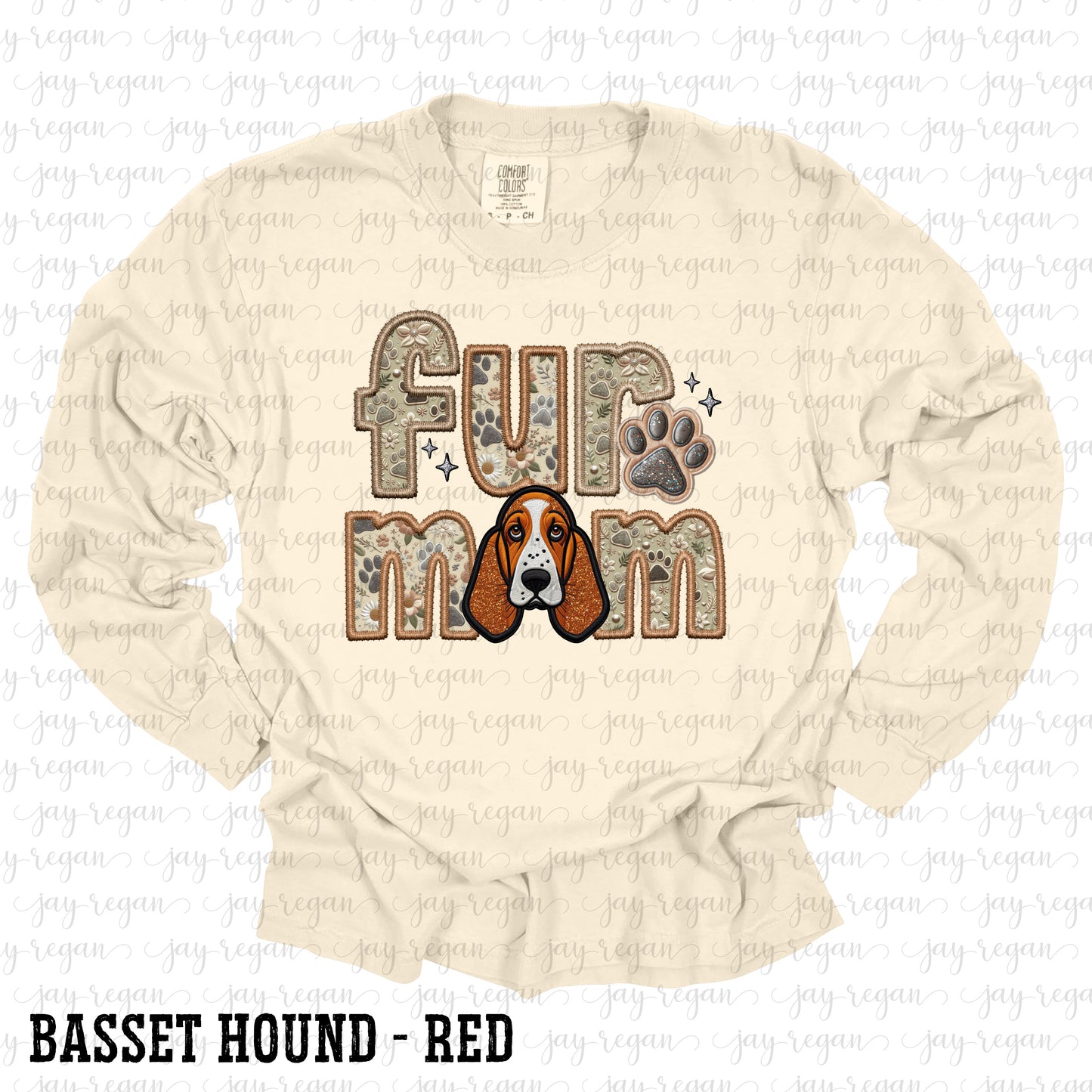 Fur Mom - Basset Hound