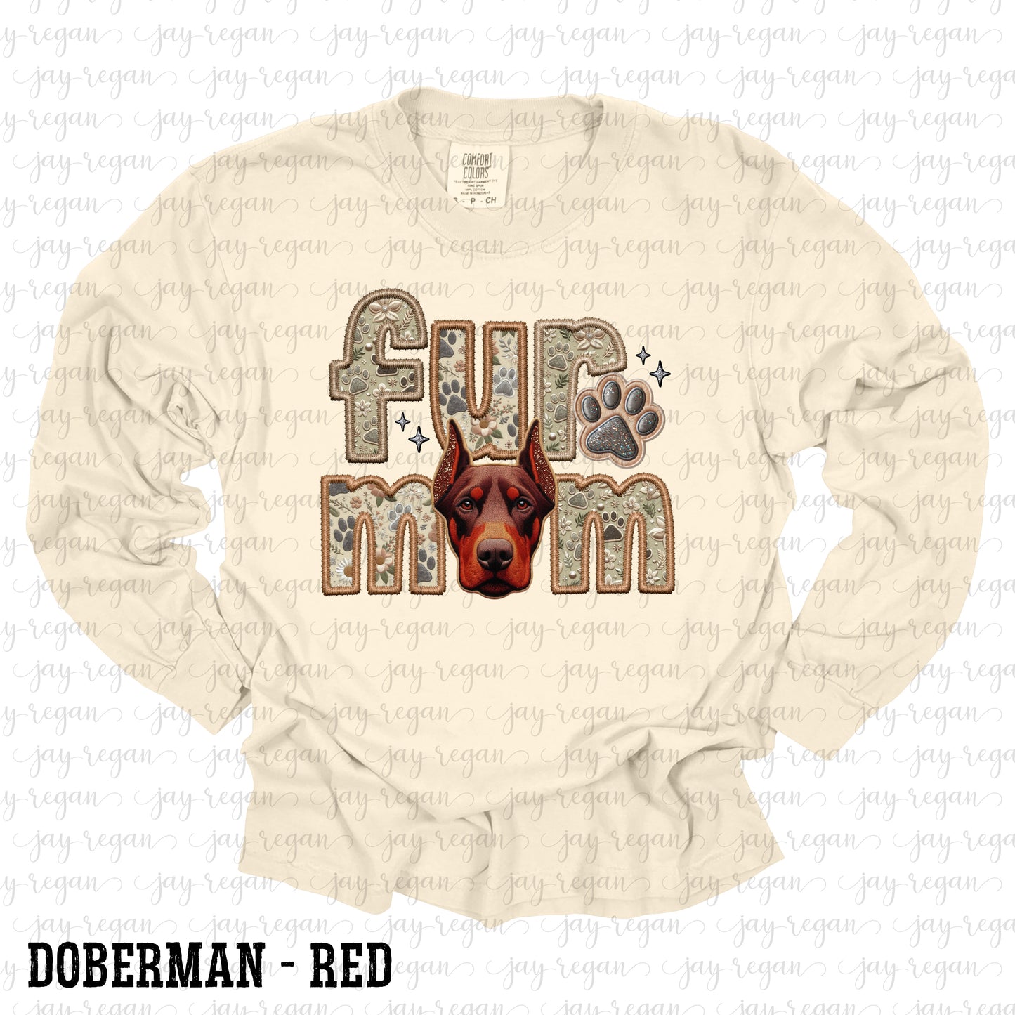 Fur Mom - Doberman