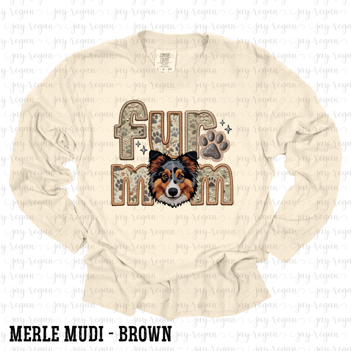 Fur Mom - Merle Mudi