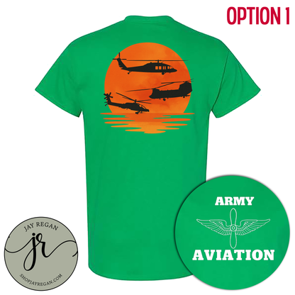 Army Aviation Sunset
