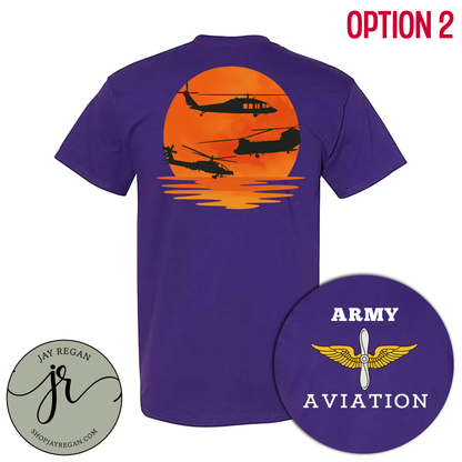 Army Aviation Sunset