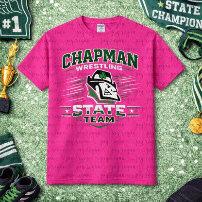 ADULT Chapman State Team T-SHIRT