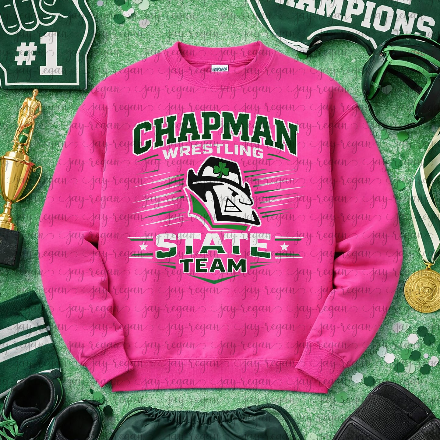 ADULT Chapman State Team CREWNECK