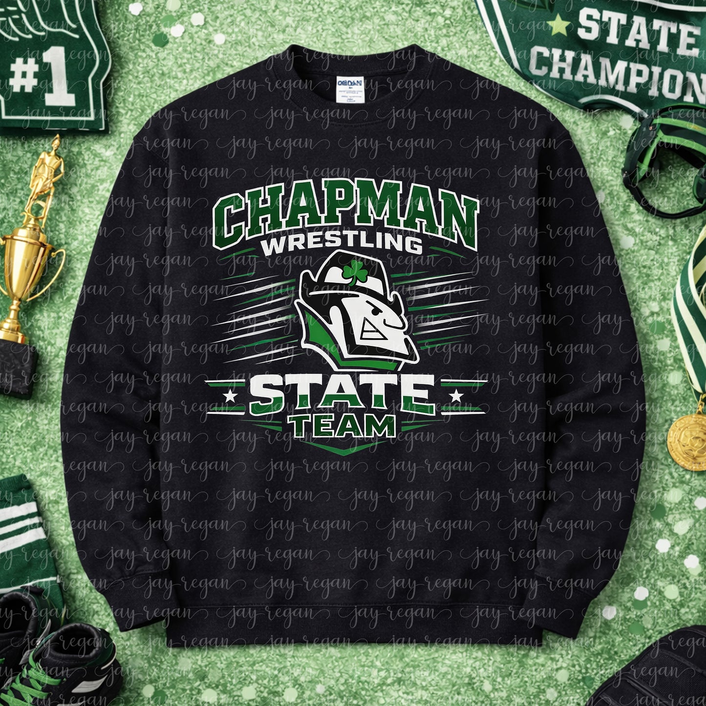 ADULT Chapman State Team LONG SLEEVE