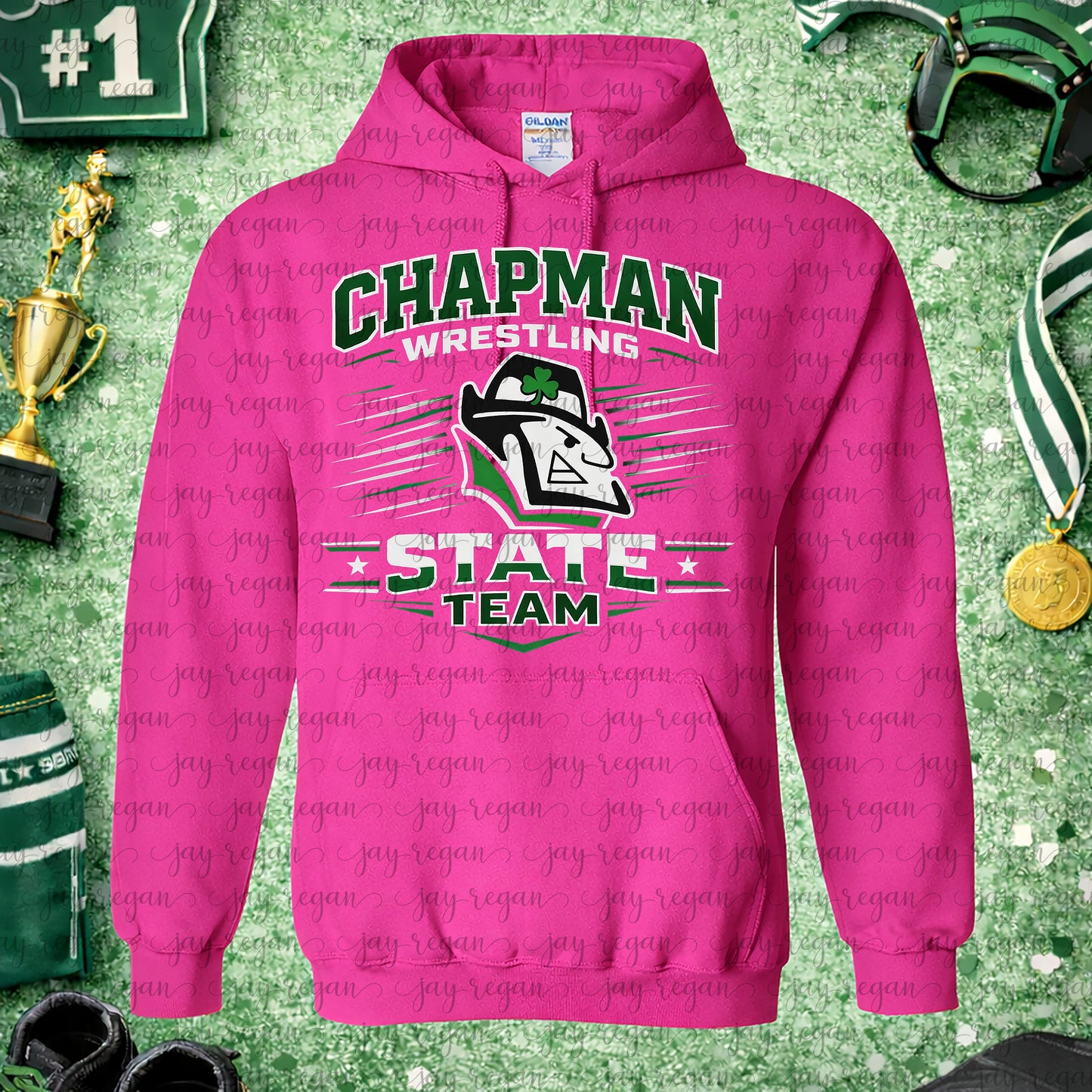 ADULT Chapman State Team HOODIE