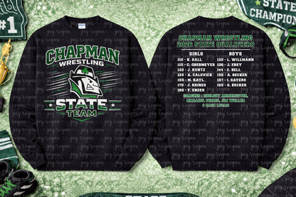 ADULT Chapman State Team LONG SLEEVE