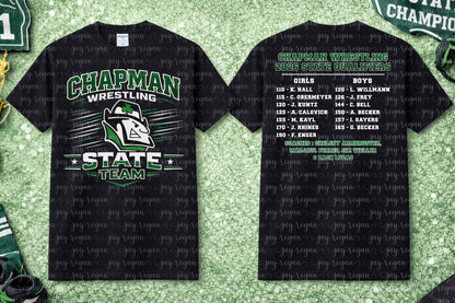ADULT Chapman State Team T-SHIRT