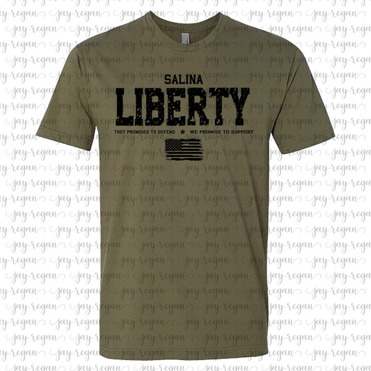 ADULT Distressed Liberty