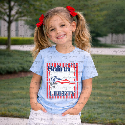 YOUTH/TODDLER Distressed Stripes