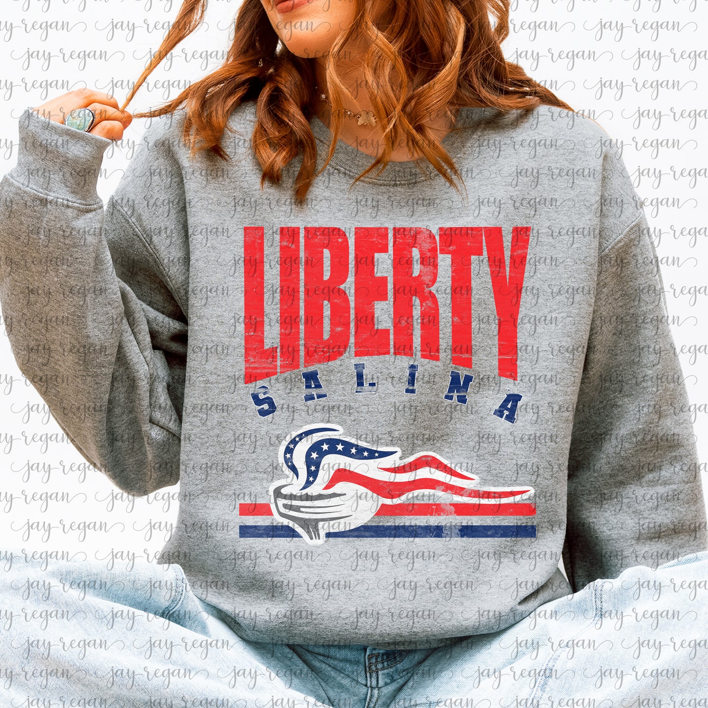 ADULT Distressed Varsity