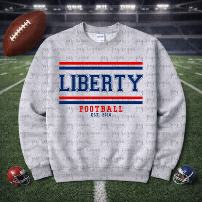 YOUTH/TODDLER Liberty Football Stripes