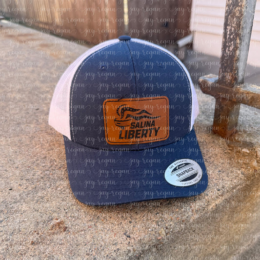 Liberty Leather Patch Snapback