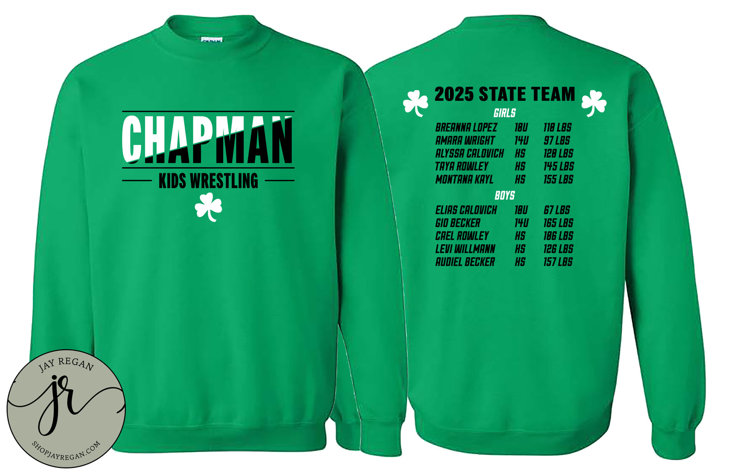 ADULT Chapman Kids Wrestling Crewneck