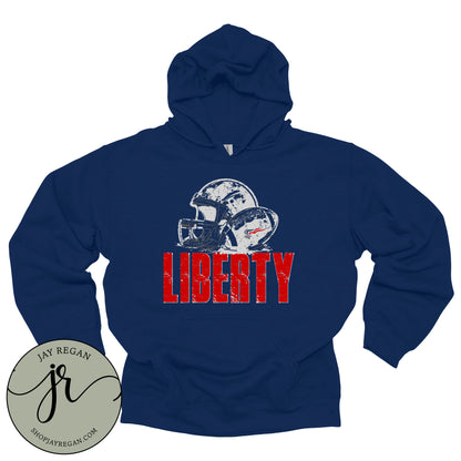 ADULT Distressed Football Helmet