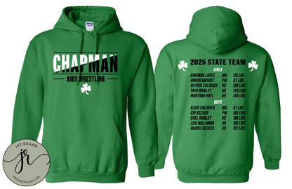 YOUTH Chapman Kids Wrestling Hoodie