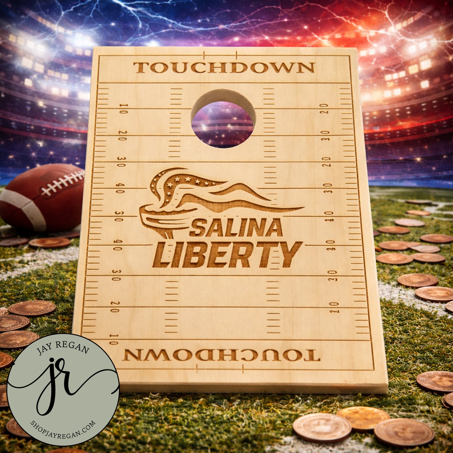 Liberty Coin Hole Board Set