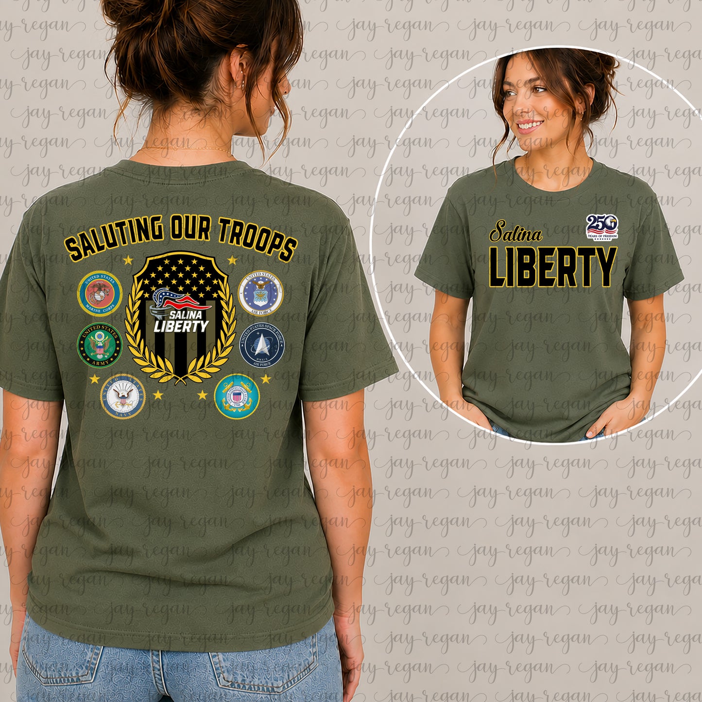 ADULT Saluting our Troops