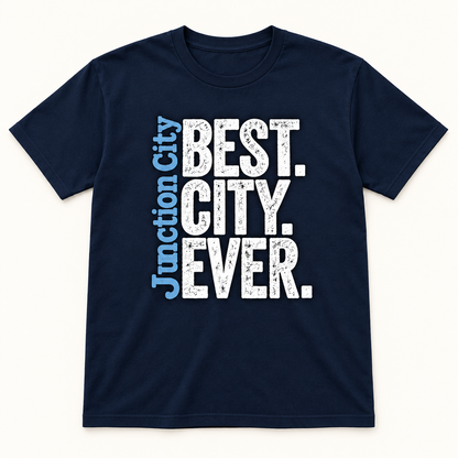 Junction City Best City Ever T-Shirt — Navy
