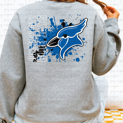 Blue Jays Paint Splatter
