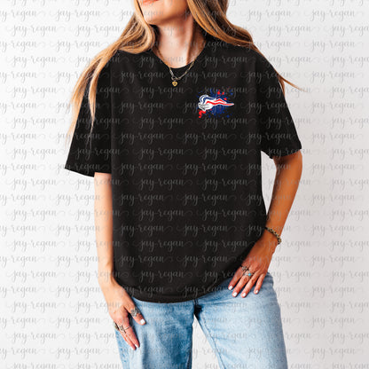 ADULT Liberty Paint Splatter