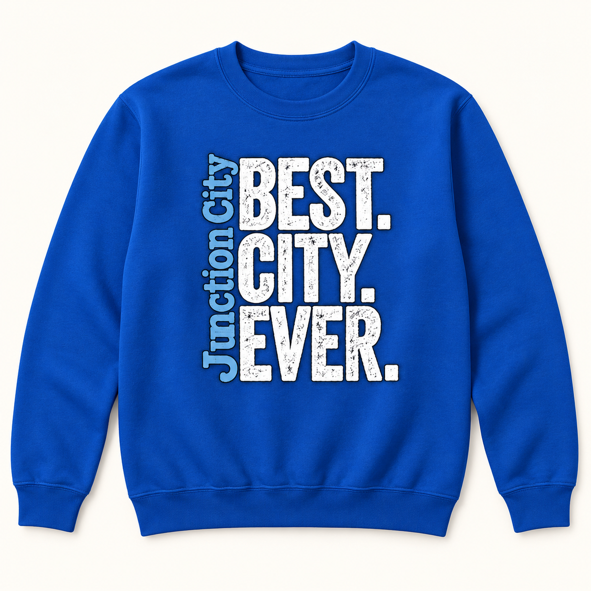 Junction City Best City Ever Crewneck — Royal