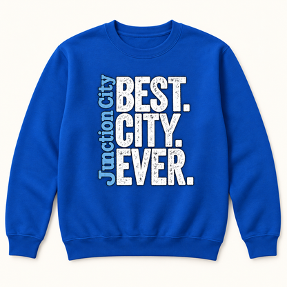 Junction City Best City Ever Crewneck — Royal