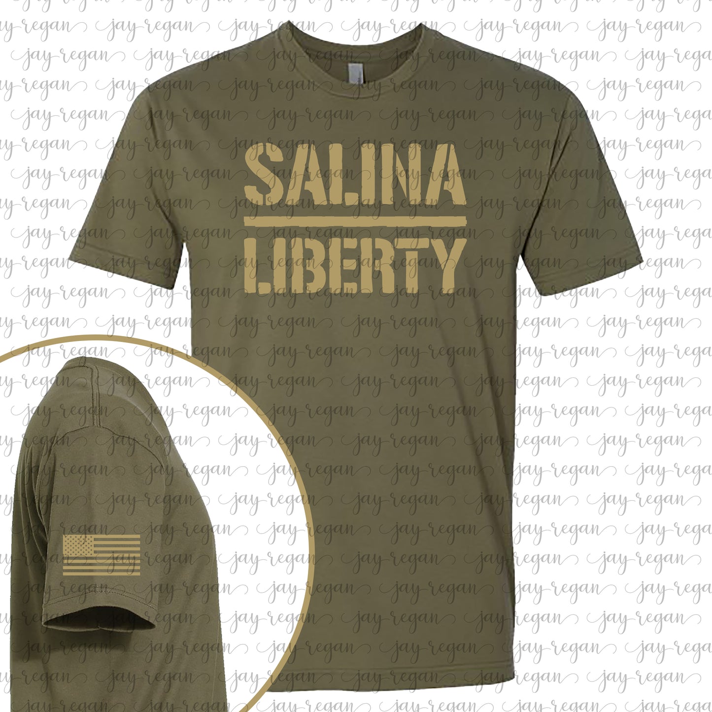 YOUTH Liberty Stencil