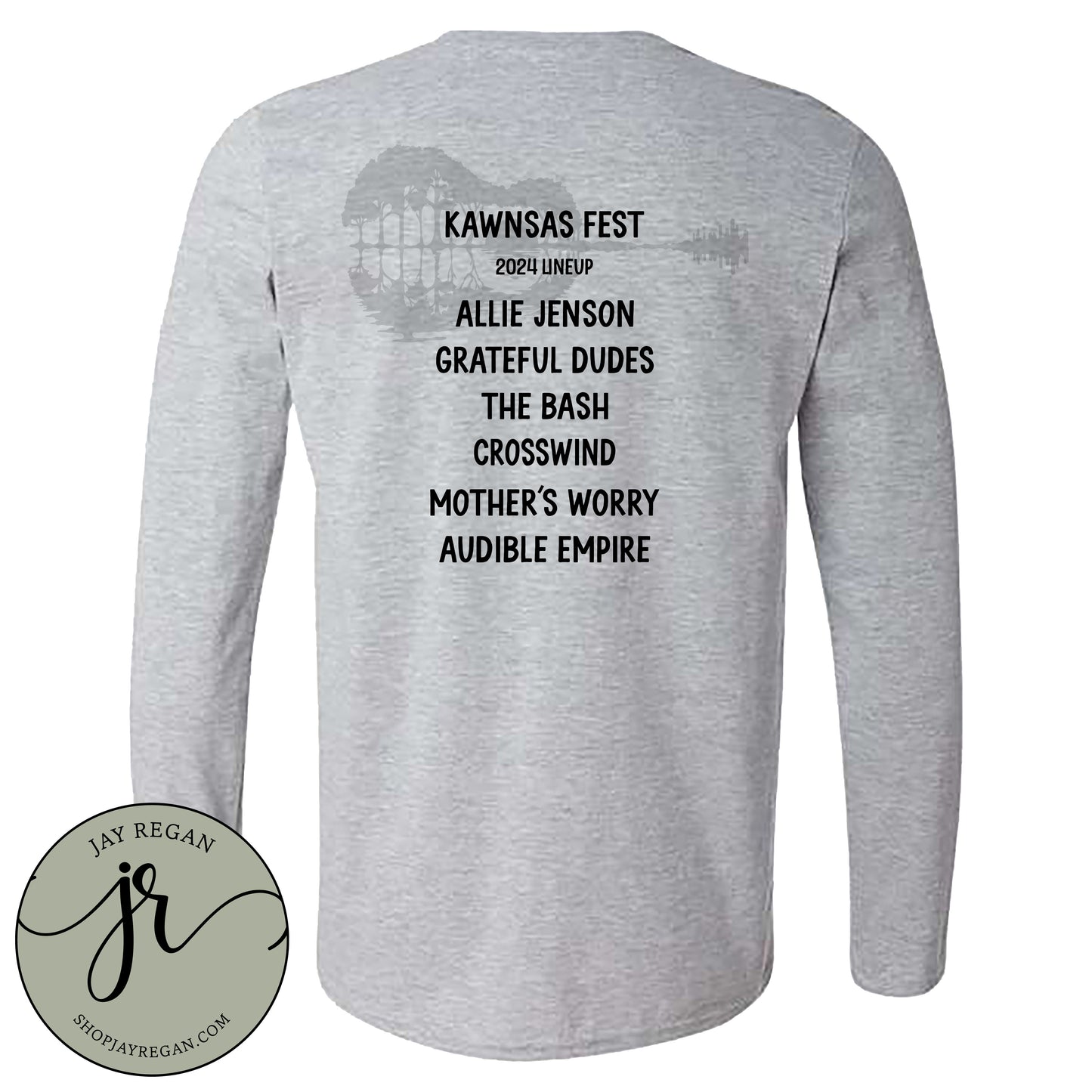 Kawnsas Fest 2024 - Sport Grey Long Sleeve