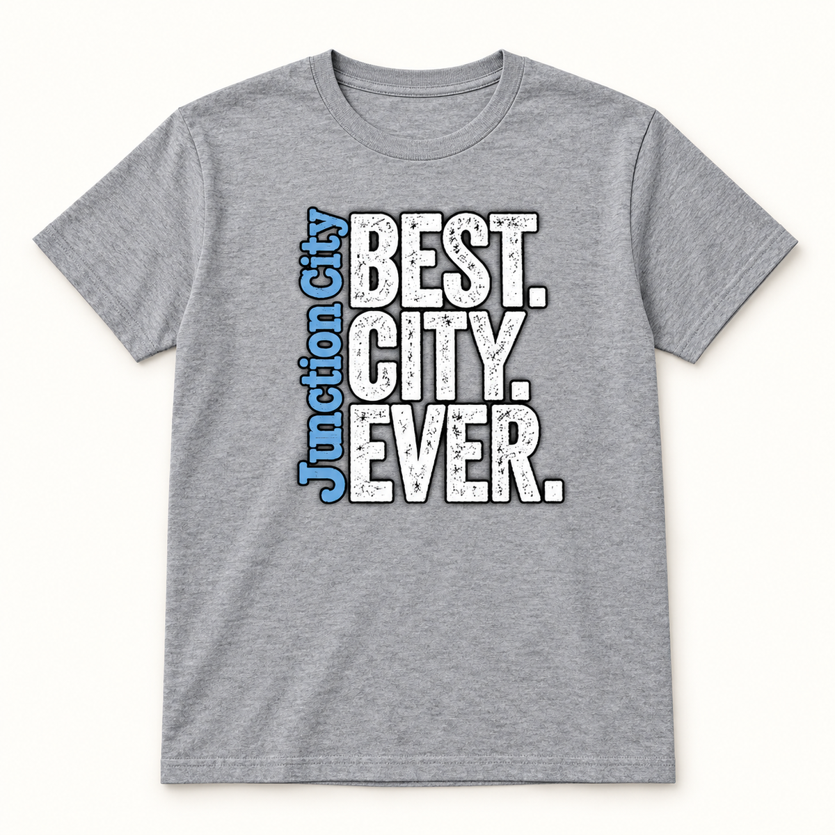 Junction City Best City Ever T-Shirt — Sport Grey