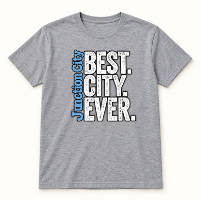 Junction City Best City Ever T-Shirt — Sport Grey