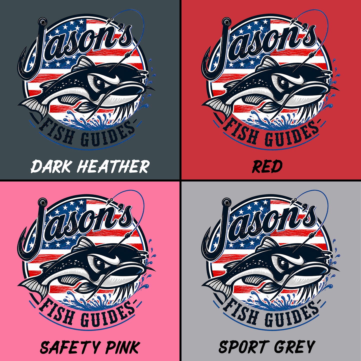 YOUTH CREWNECK Fish Guides