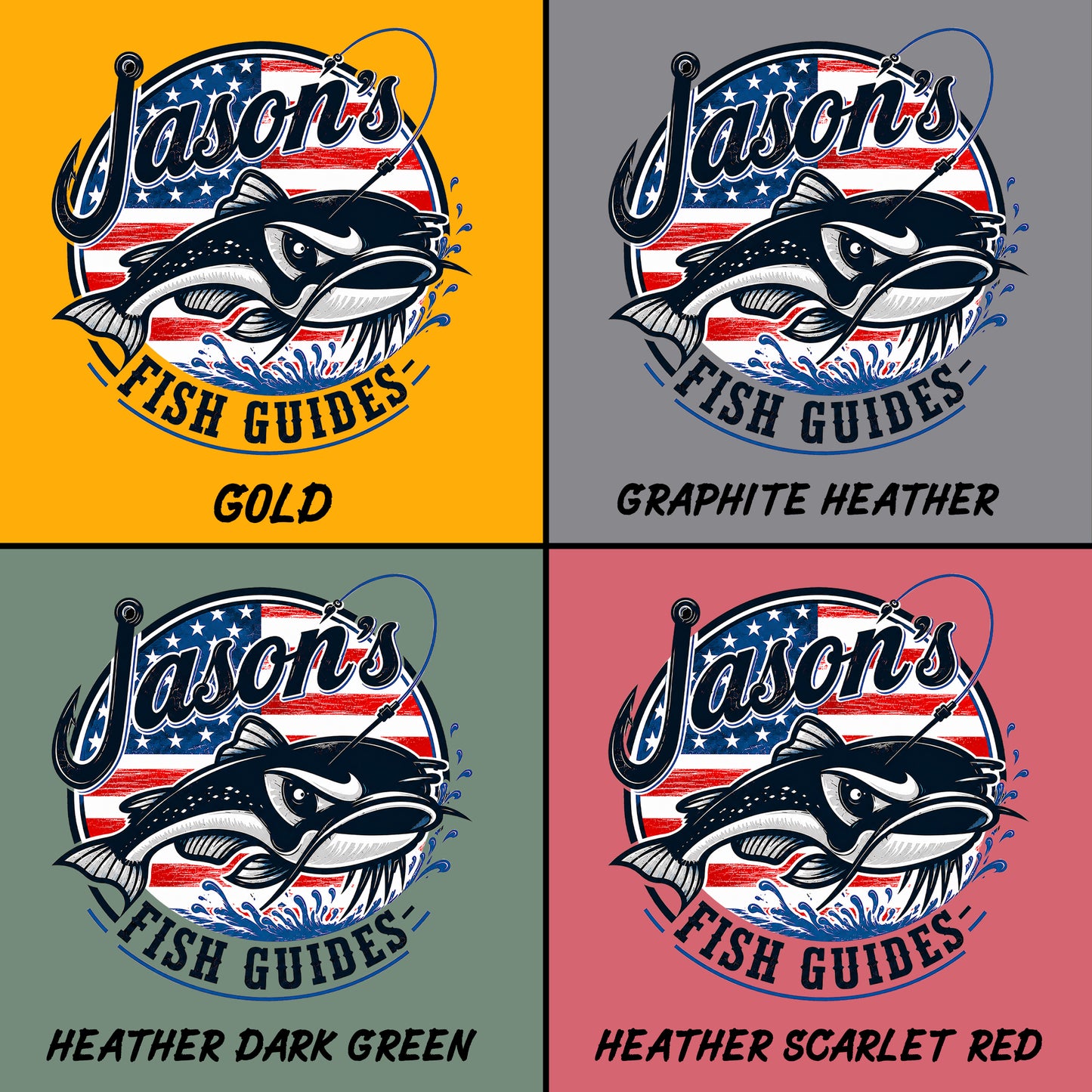 ADULT CREWNECK Fish Guides