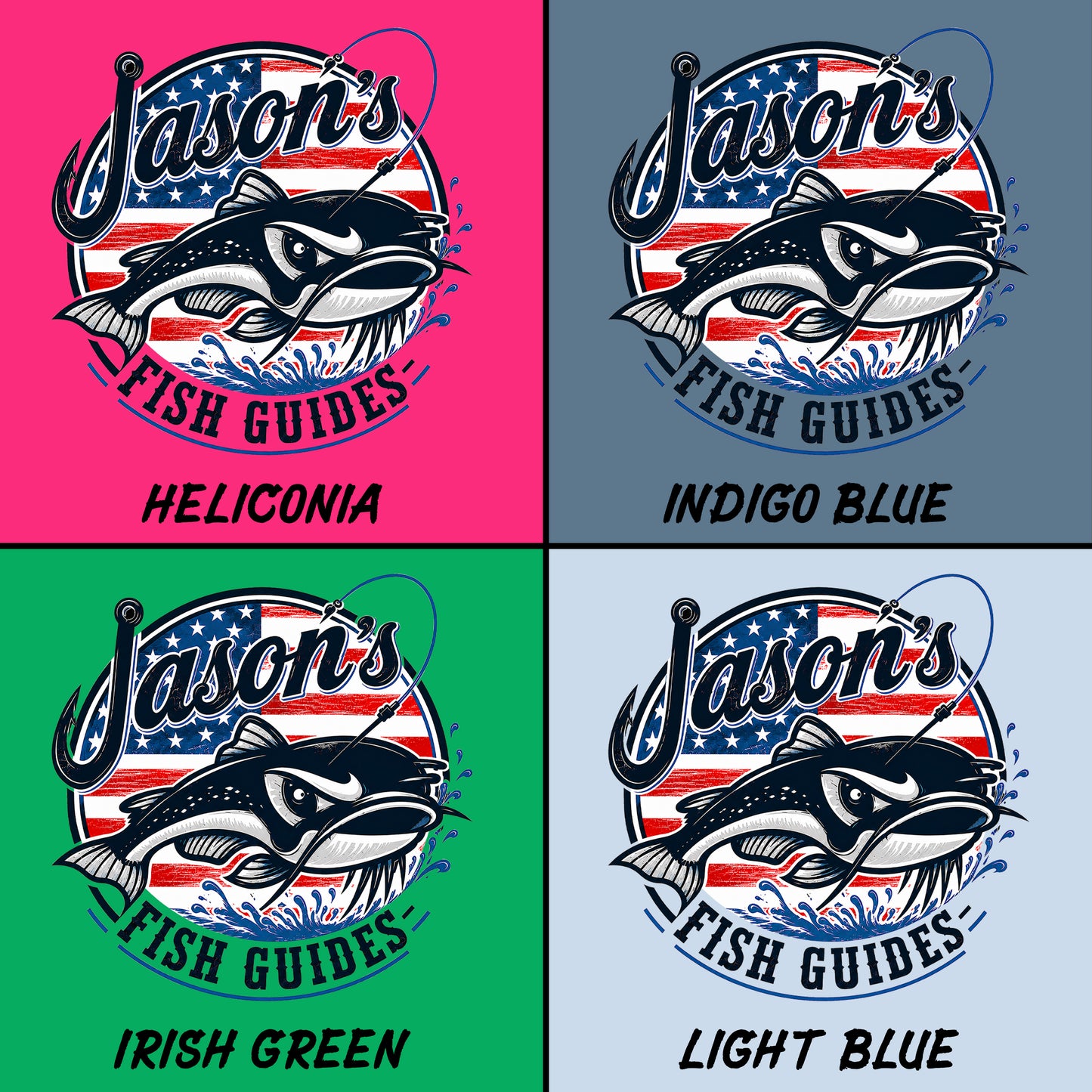 ADULT CREWNECK Fish Guides