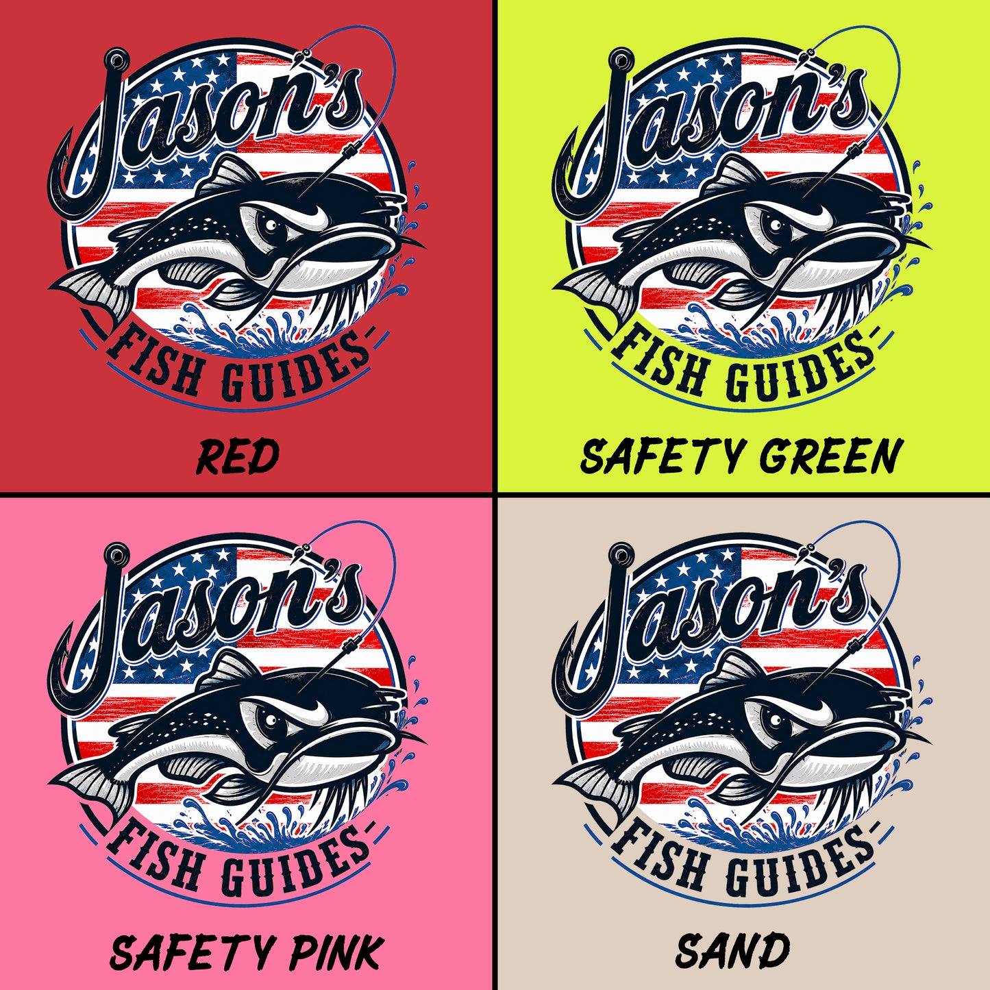 ADULT CREWNECK Fish Guides