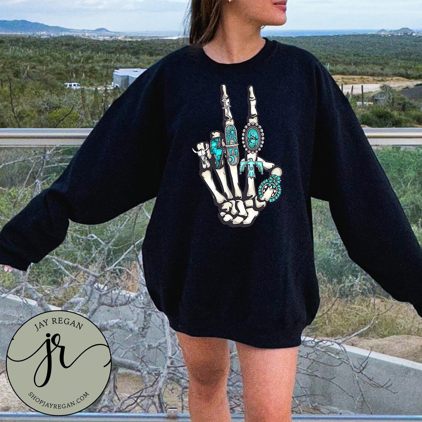 Western Skelly Ring