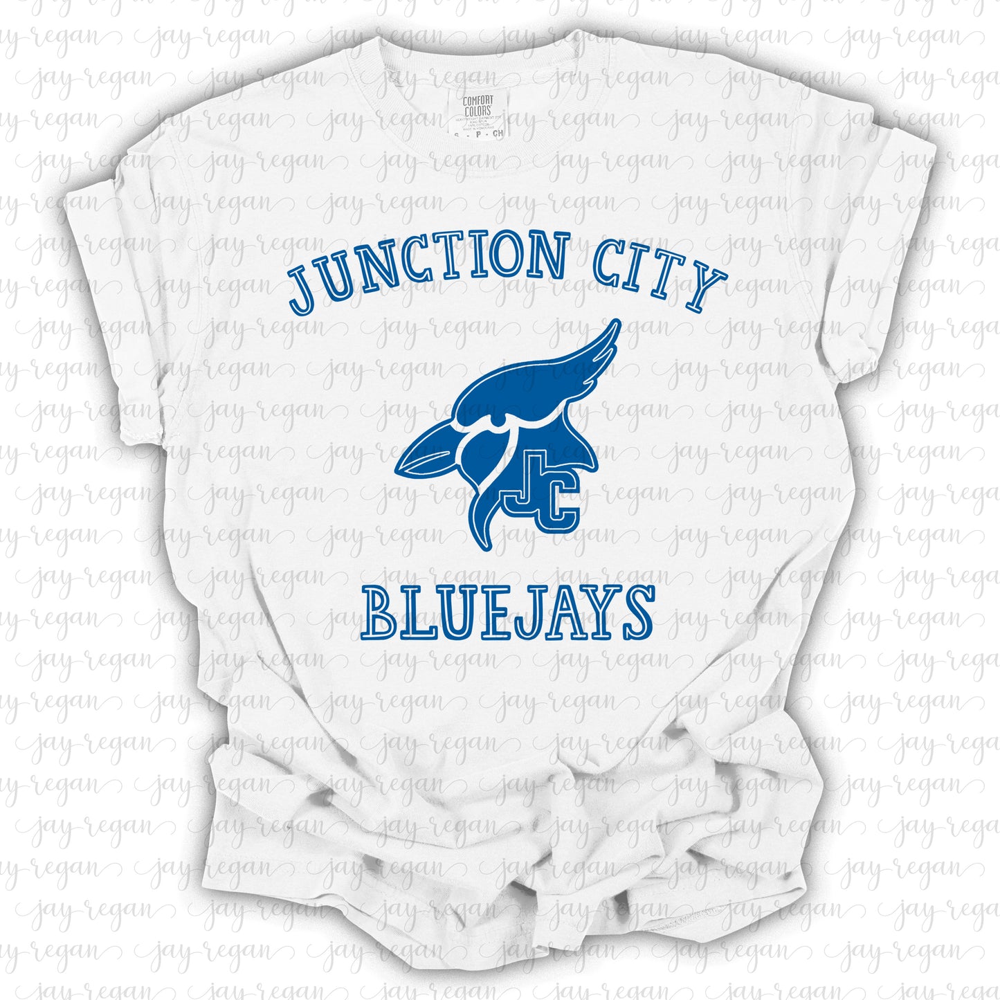 JC Bluejays Outline